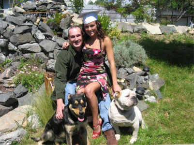 dad and I bf HS grad